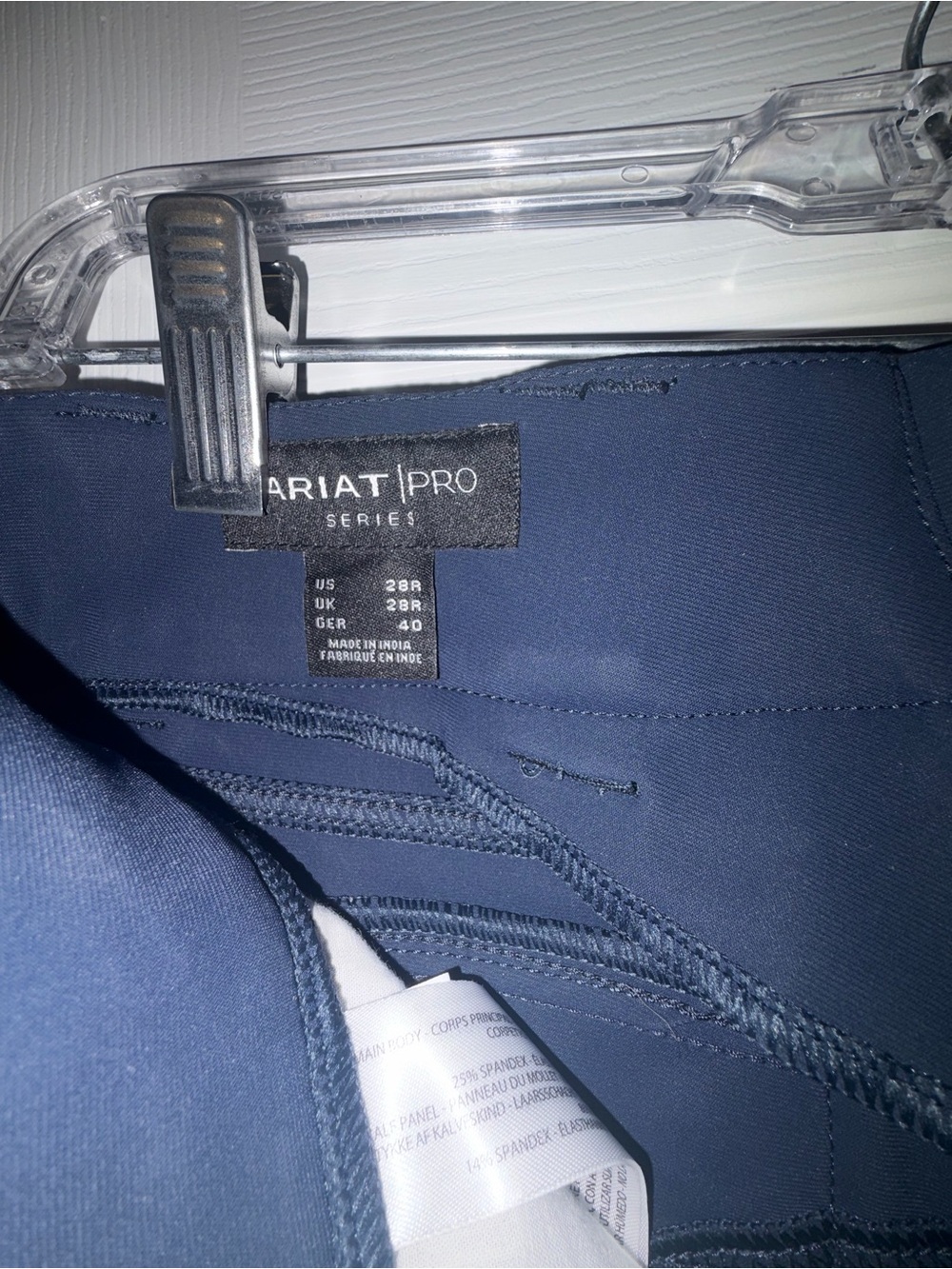 Ariat Women's Dark Navy Riding breeches - Picture 5 of 5